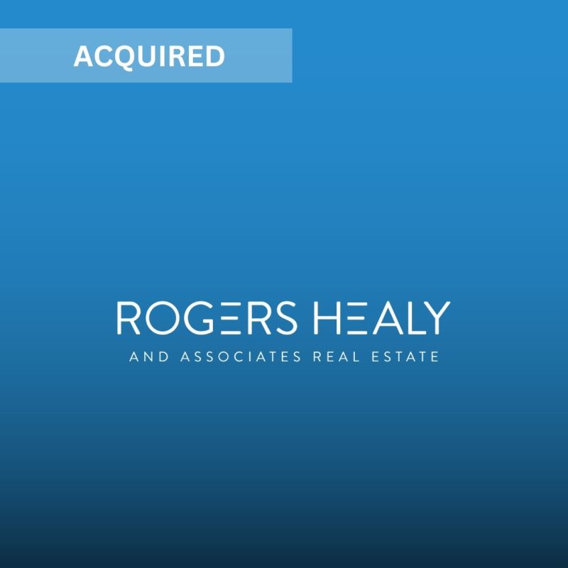 Rogers Healy and Associates Real Estate - Aquired