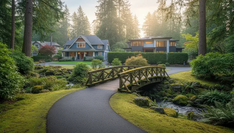 Evergreen trail near Redmond