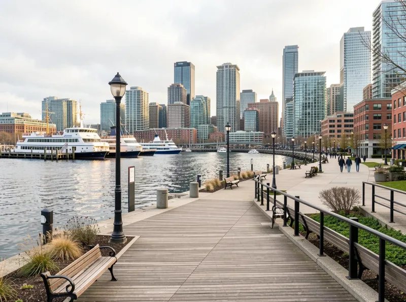 Seattle waterfront near Downtown