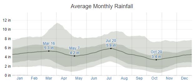 Daphne Rainfall