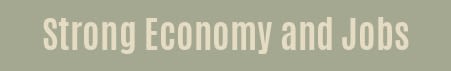 Strong Economy and Jobs