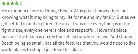 Orange Beach Review