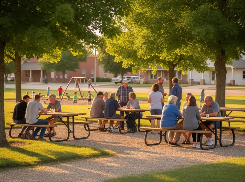Home with porch and large yard in Carbondale, Kansas