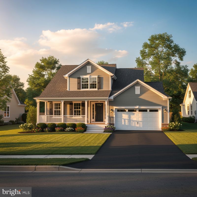 Single-family home exterior in Medford, New Jersey