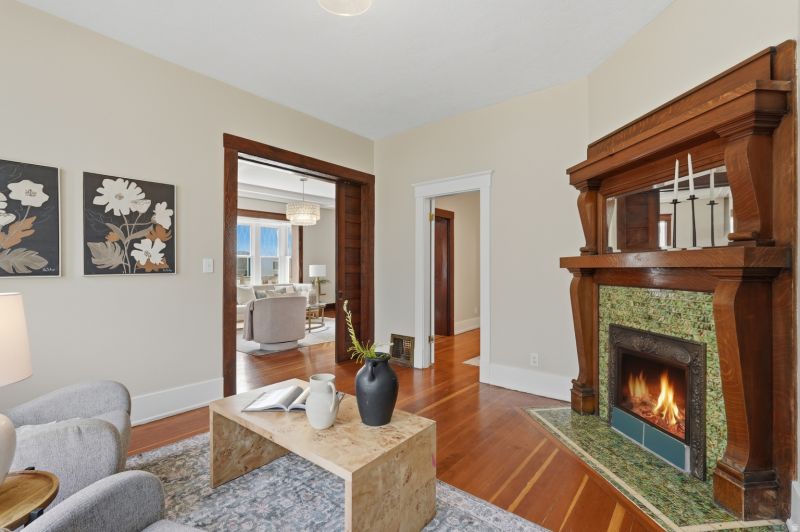 antique 9th and 9th home for sale with fireplace
