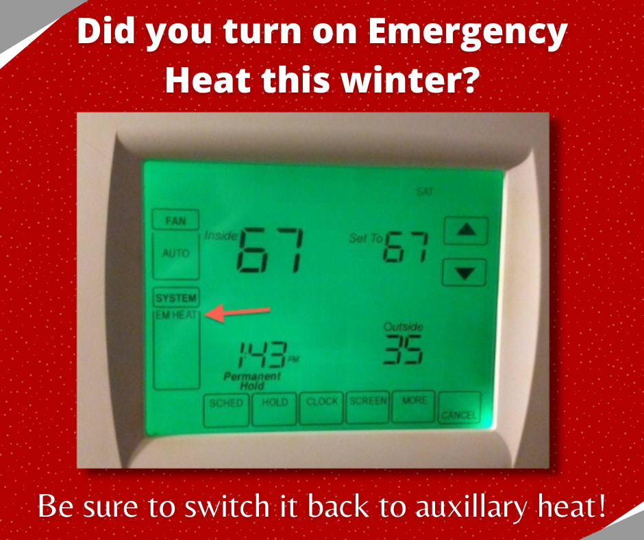 Pump Thermostat When To Turn Heat Pump To Emergency Heat
