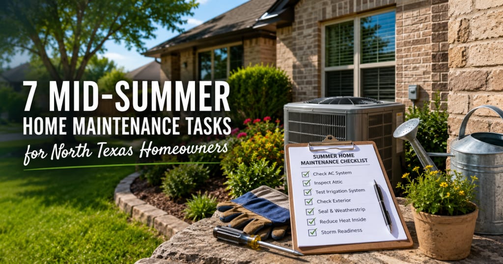 7 Mid-Summer Home Maintenance Tasks for North Texas Homeowners inception-app-prod/MWFmYmU2MmUtNGQ0Ni00NmI2LWIyYTEtZmQ4Njc5NmNiMWQw/content/2026/07/eec27c3ee83ce06018a65f886cfa6b9cc856d944.png