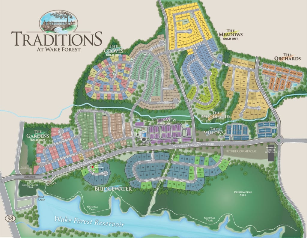 Traditions Wake Forest Real Estate Activity Pre-COVID-19 and During COVID-19 inception-app-prod/MzBlMzI3MTktOWQ1OC00YmYyLWE0MDktMTQ0OTkxZDRiZDVl/content/2020/09/traditionscommunitymap-2.jpg