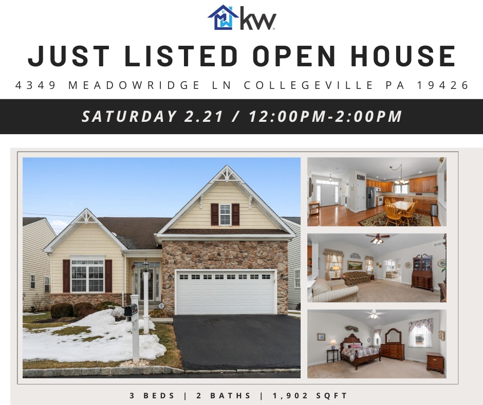 JUST LISTED! Open House at 4349 Meadowridge Ln, Collegeville, PA 19426 inception-app-prod/MDg3ZWU4OGQtYmNiMi00MmE4LWEwNjAtOTQyOWNjNDY4ZDNk/content/2026/02/0f38d558774c5952da5e623b01b5d1833fcf92e0.png