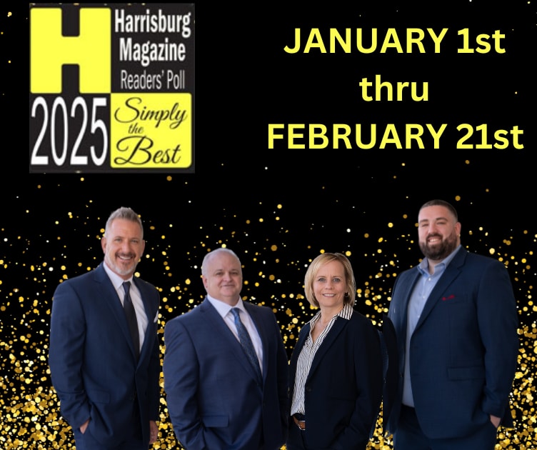 HELP US WIN HARRISBURG MAGAZINE'S "SIMPLY THE BEST" AWARD 2025! inception-app-prod/MmIzNzFmNmItMDMzMS00MjExLWI3ZDQtNWI3OWU4ZDEwZmNk/content/2025/01/a0f1225f6d5163440208f17ab28eea757edc43b8.png