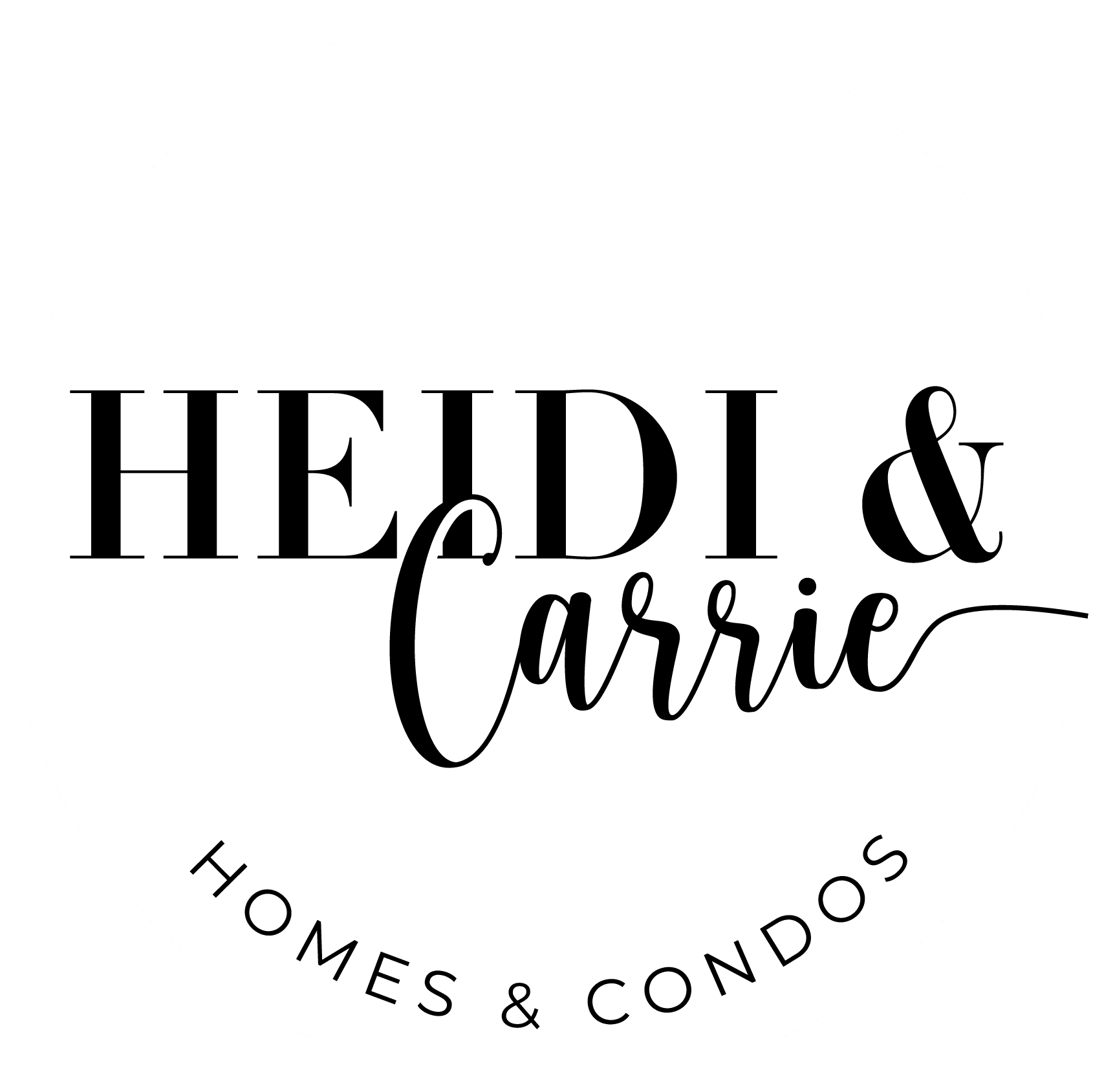 Heidi & Carrie ~ Homes & Condos logo