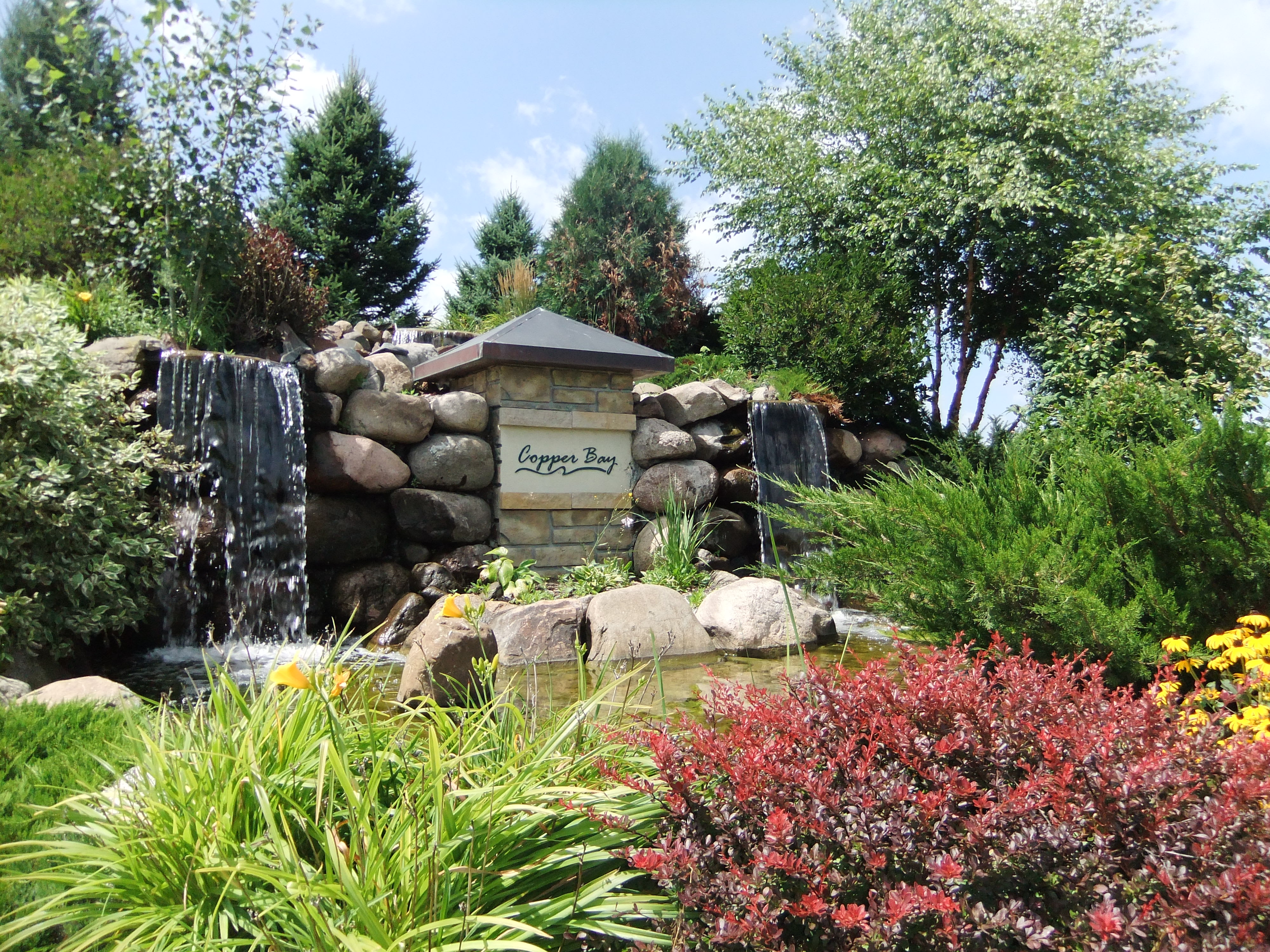 Copper Bay neighborhood in Blaine