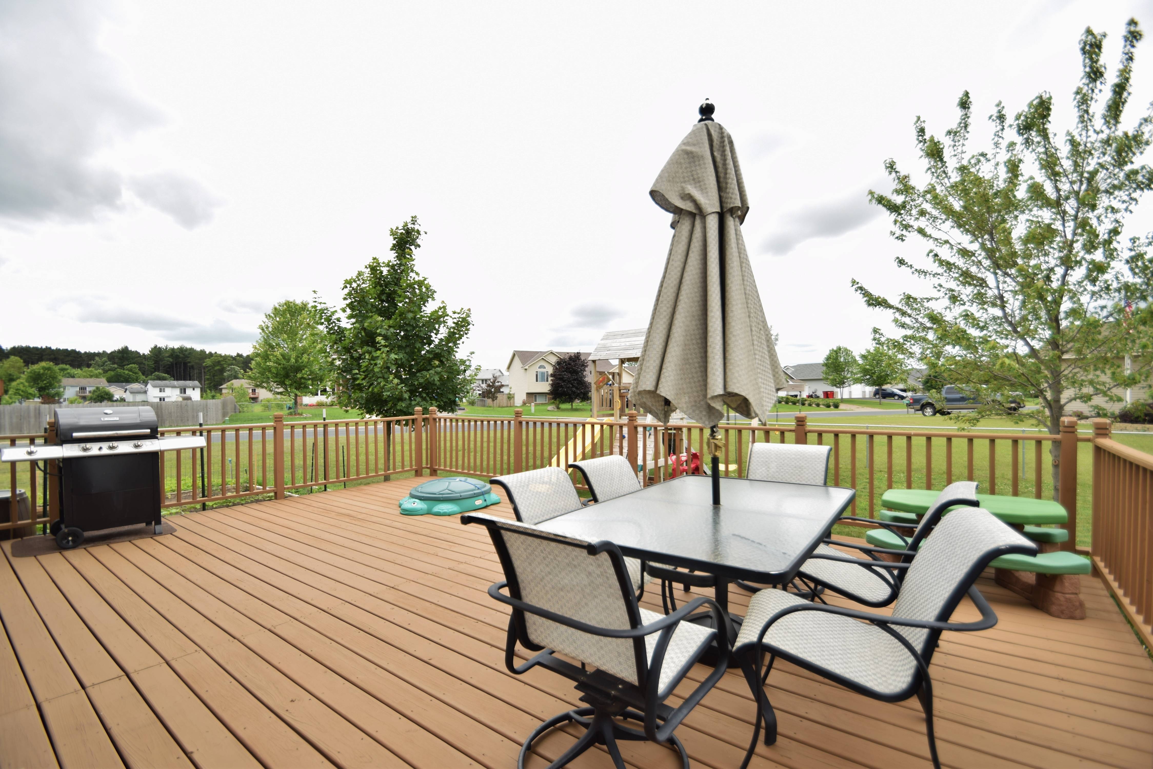 St Francis home with a great deck