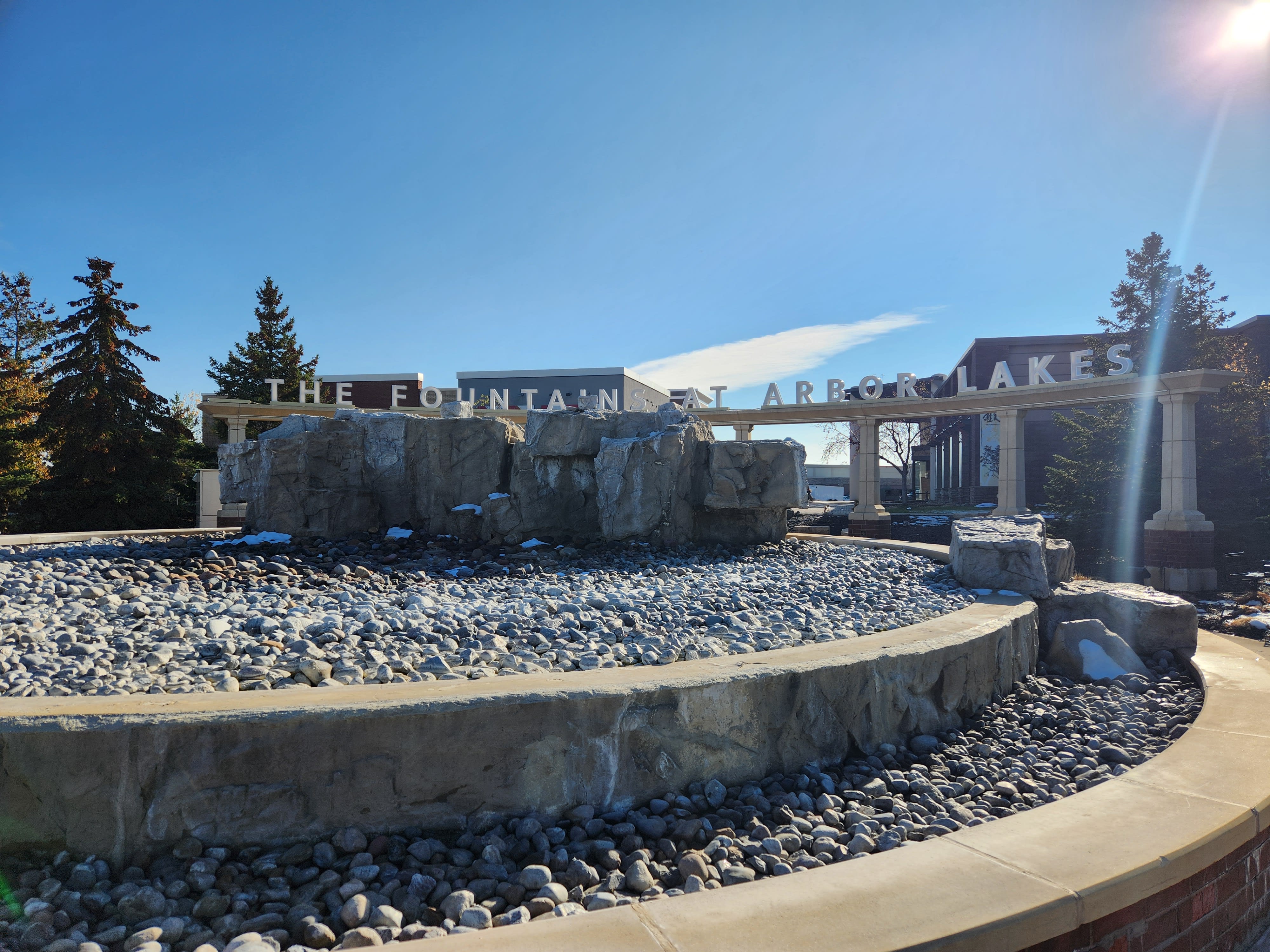 The Fountain in Arbor Lakes Maple Grove