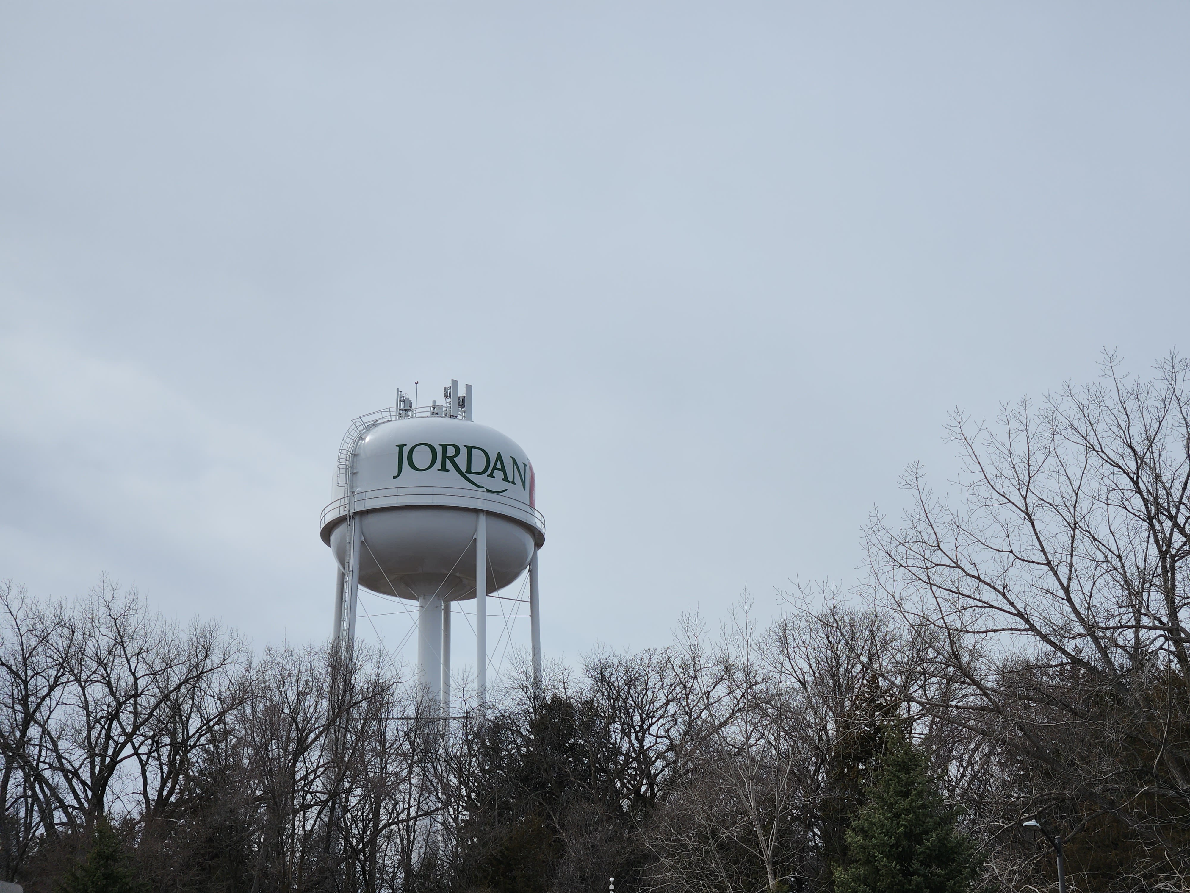 Jordan water tower