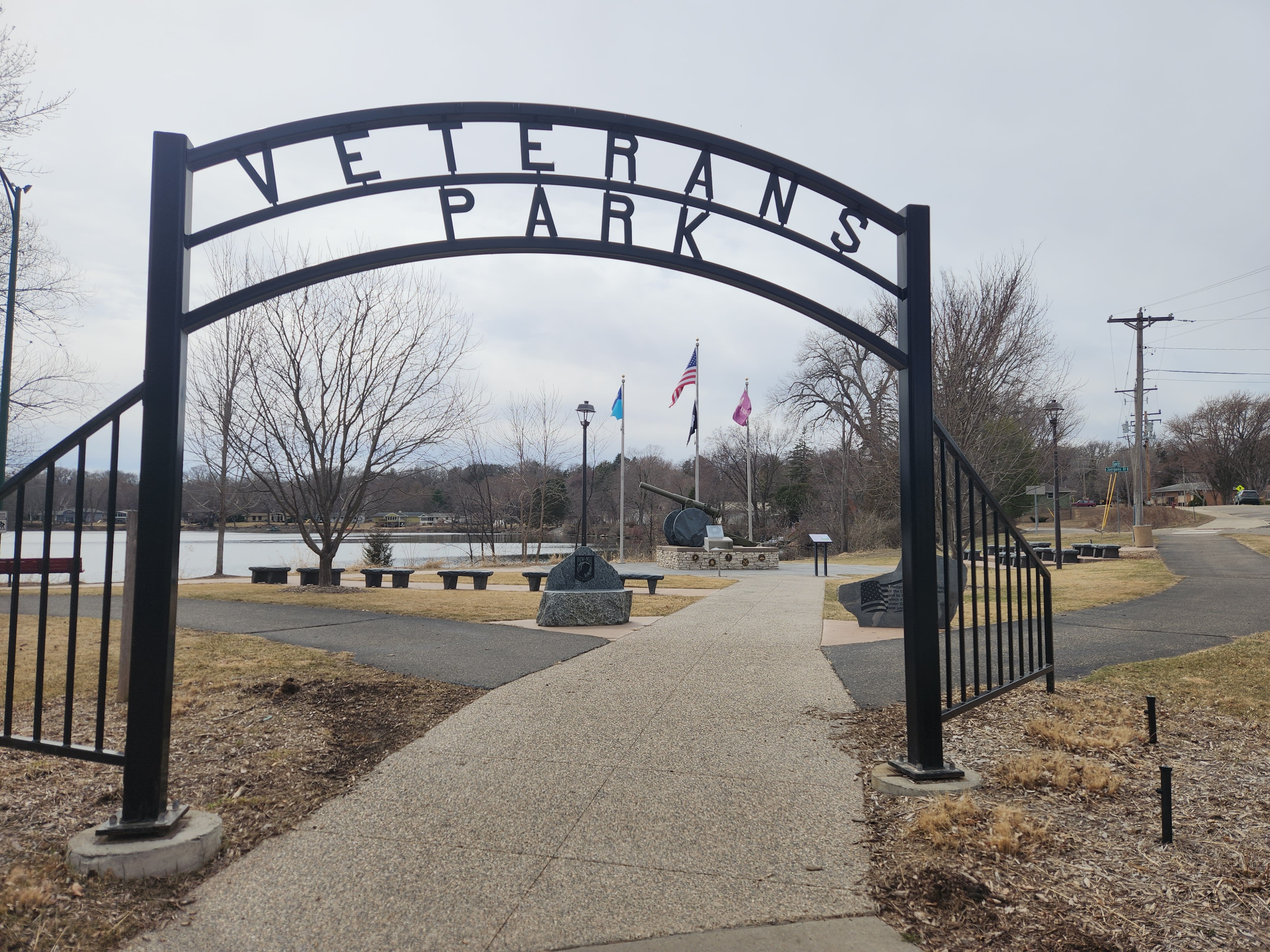 Veterans Park in Jordan