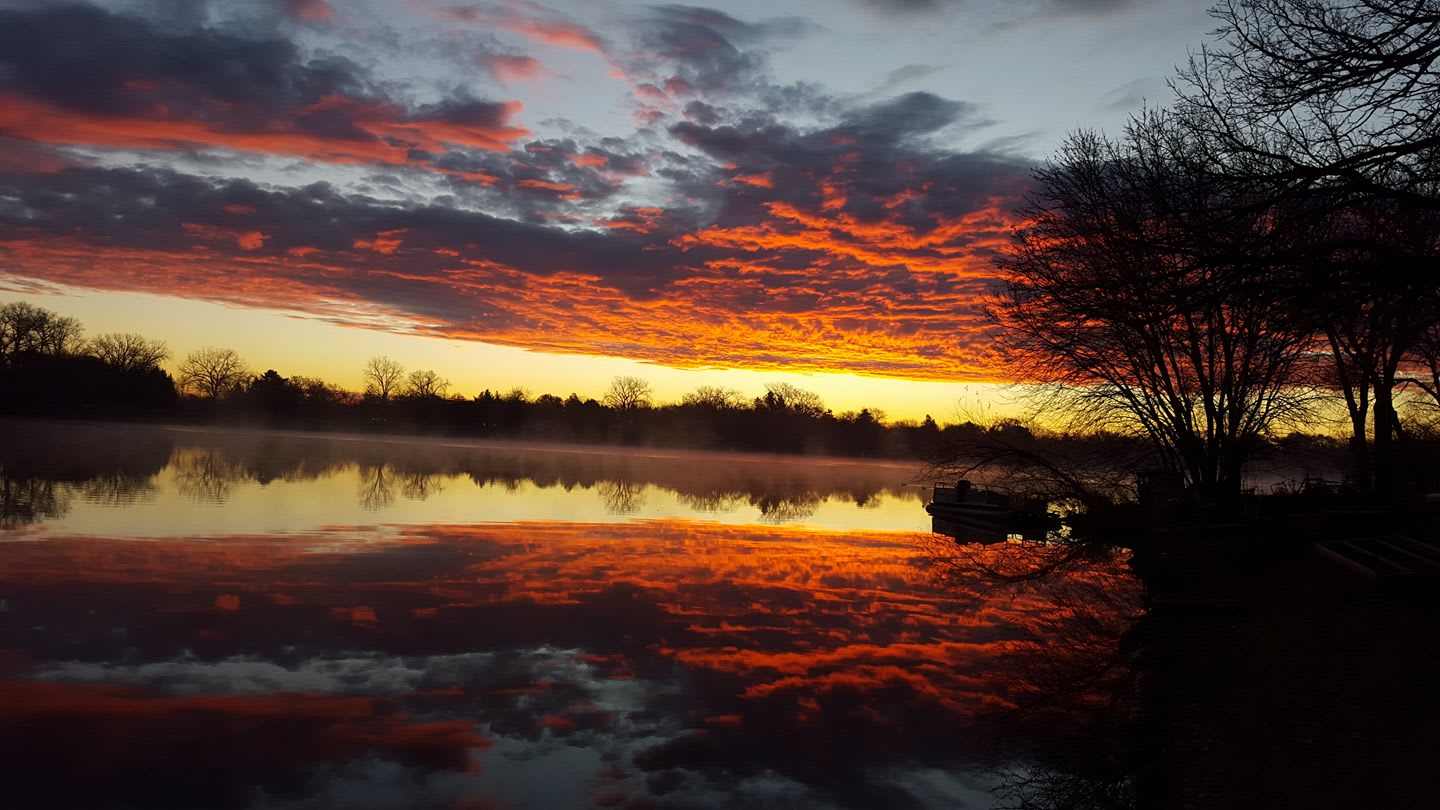 Crooked Lake sunrise