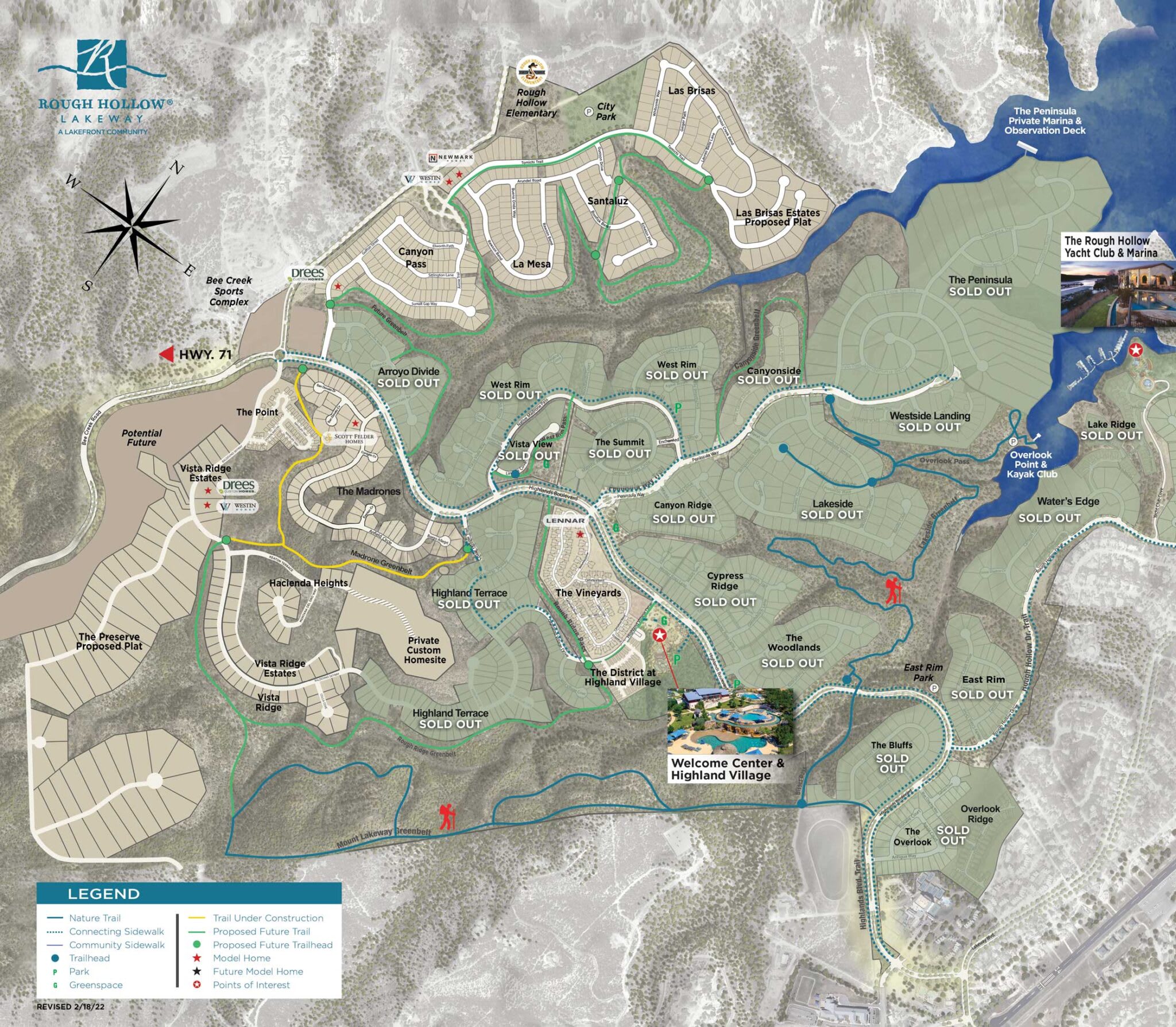 Rough Hollow Site Plan