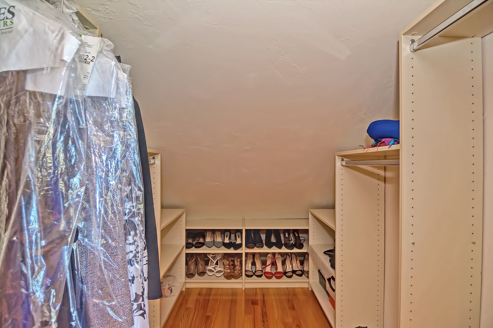 primary bedroom closet 1