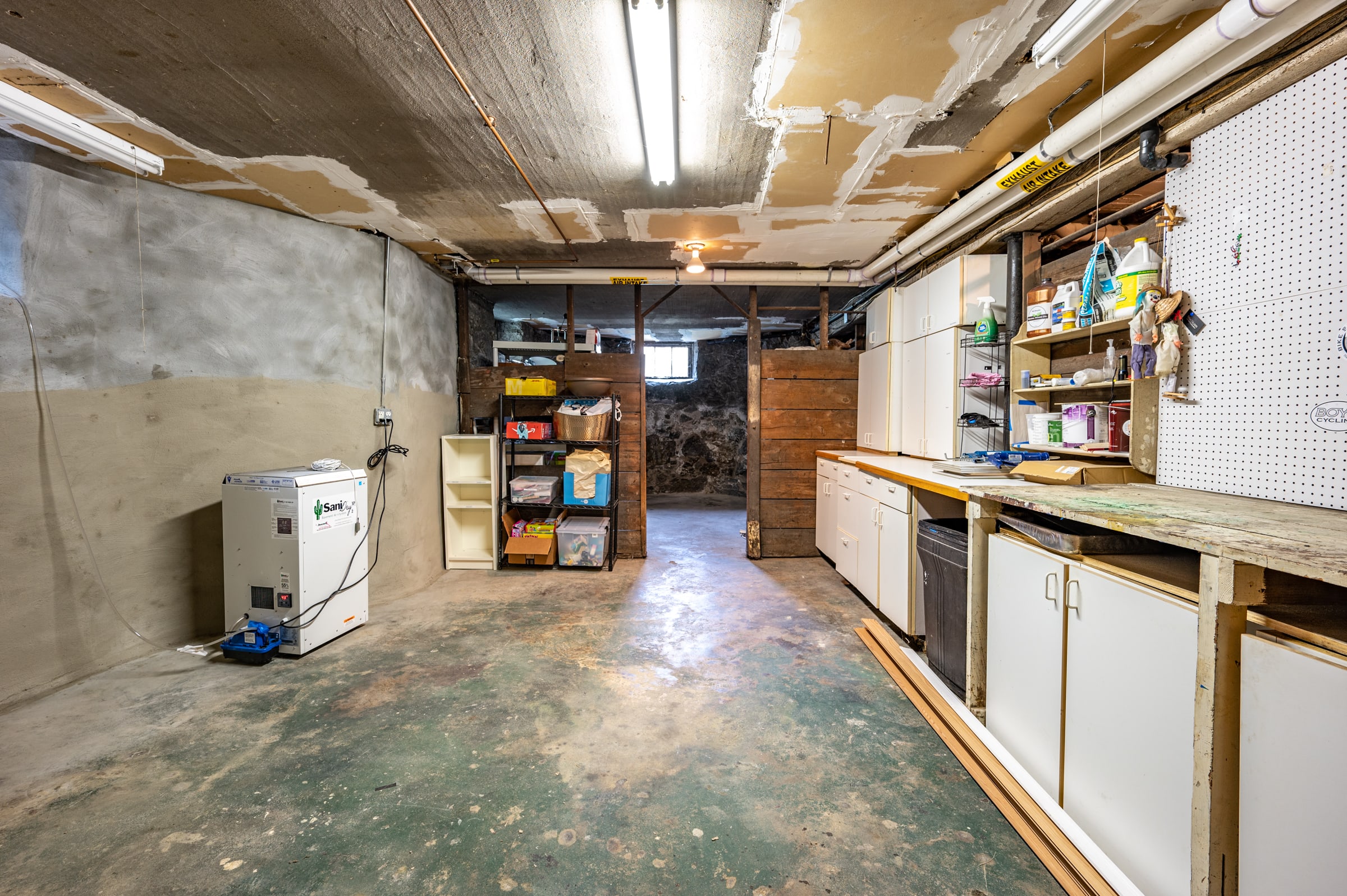 SOLD! 150 Walnut Street Unit 1 in Brookline basement bonus room