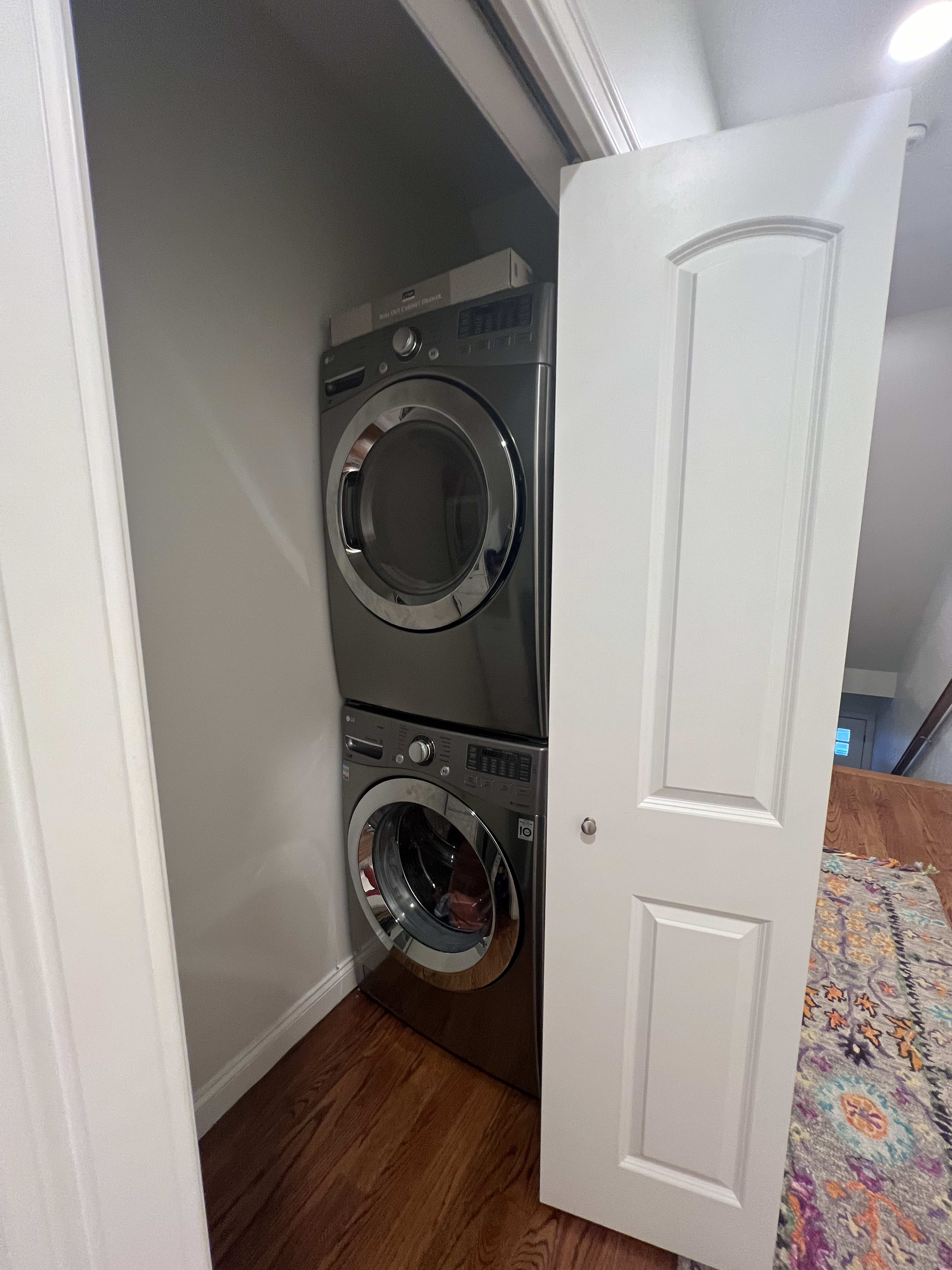 laundry closet
