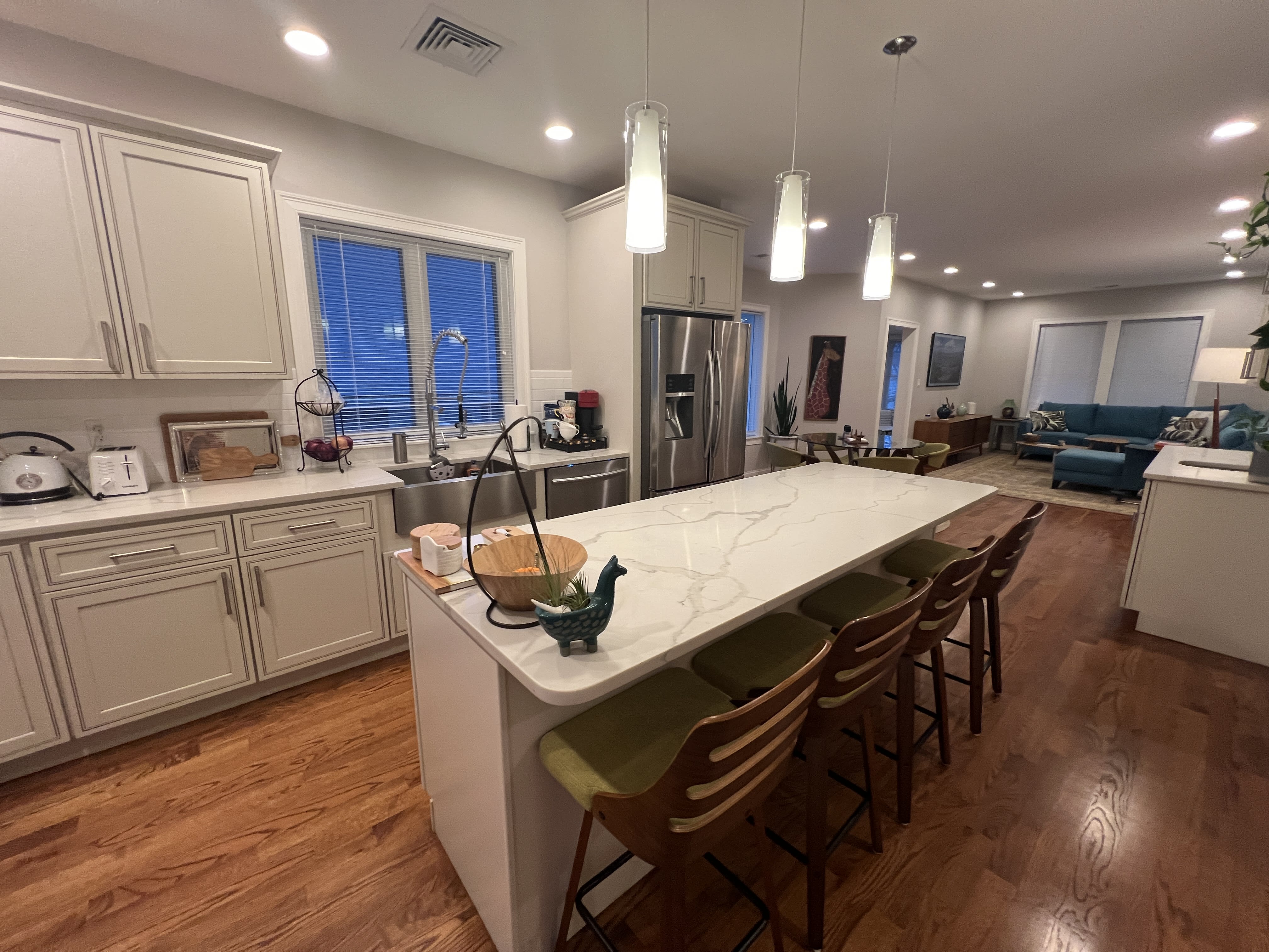 main level open concept