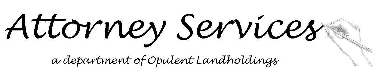 Attorney Services, a department of Opulent Landholdings, LLC logo