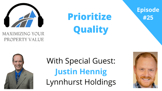 MYPV E25 - Prioritize Quality - With Special Guest Justin Hennig inception-app-prod/ODU4ZWY2NTMtNzE5MC00ZGEwLWE3NmItMWE2ZDRiZWE1NGE5/content/2020/03/episode-25.png