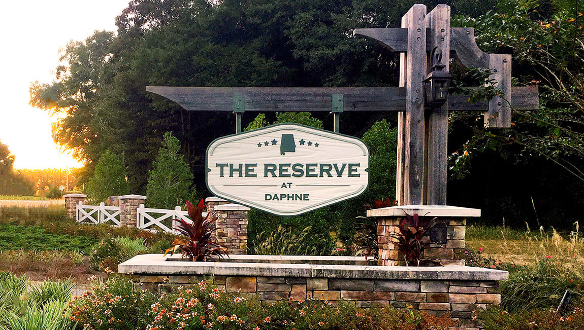 Homes for Sale in The Reserve at Daphne - Daphne AL inception-app-prod/OTg3NWIzOGQtOGU3YS00OTY2LTlkNzktZDZmMTNmN2NlMGNl/content/2018/05/the reserve at daphne sign-2.jpg