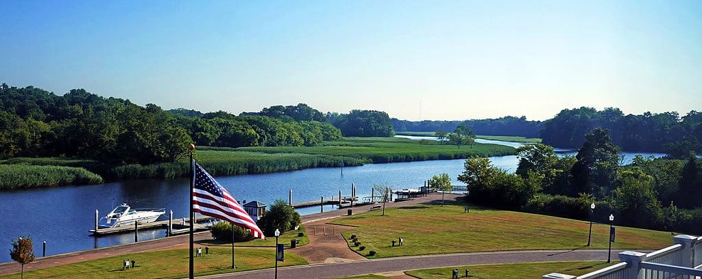 Nansemond River in Suffolk, Virginia by Calstanhope