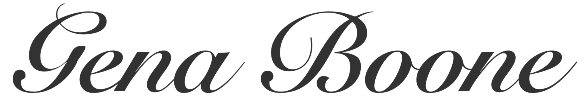 Gena Boone logo