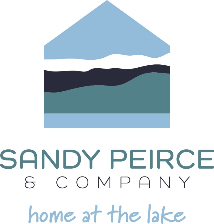HOME AT THE LAKE | Sandy Peirce | SC Upstate logo