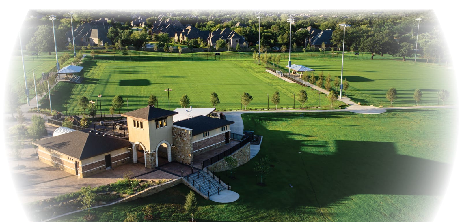 Luxury DFW Suburban Living Trifecta: The Three Texas Cities of Colleyville, Southlake and Westlake Athletic Fields of Southlake, Texas
