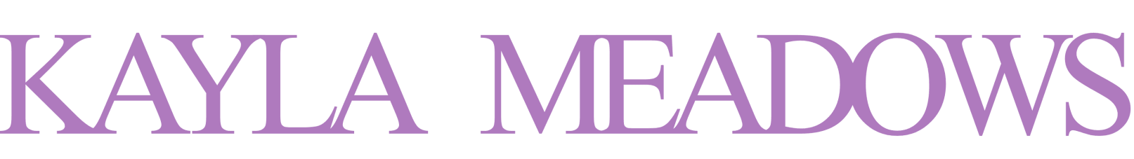 Kayla Meadows logo