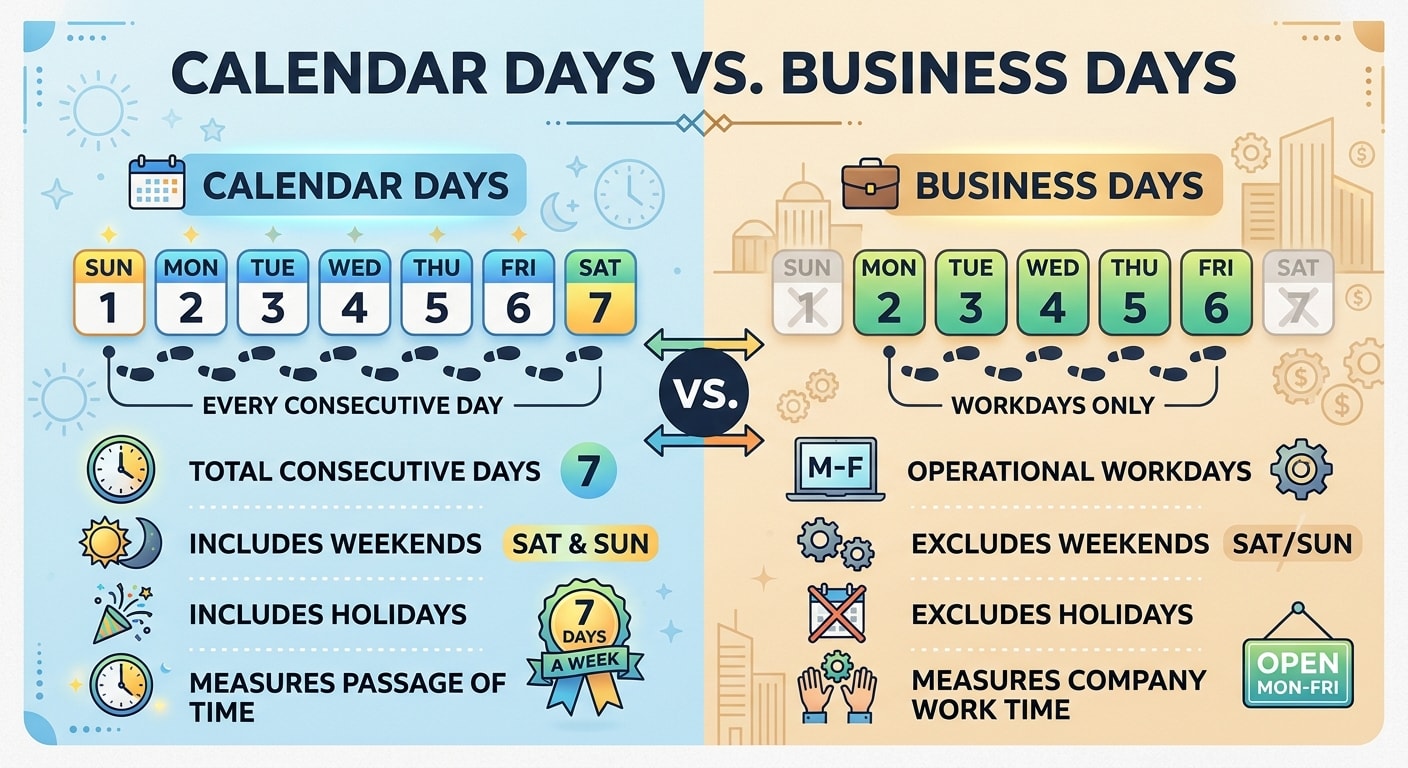 Calendar Days vs. Business Days: Know Your Clock in a Minnesota Purchase Agreement inception-app-prod/ZWFmYmQ0MmEtMDhkOC00NGUxLWJkYzUtNzUxZjAwMmZlMzc1/content/2026/10/0acc2ec980e013f7f0b43d7c79840ddb284cd1de.jpg