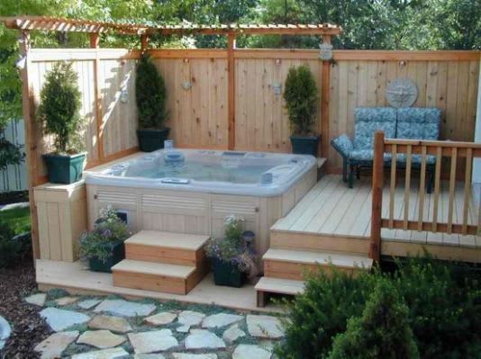 Backyard Trends We Love The Cozy Jacuzzi