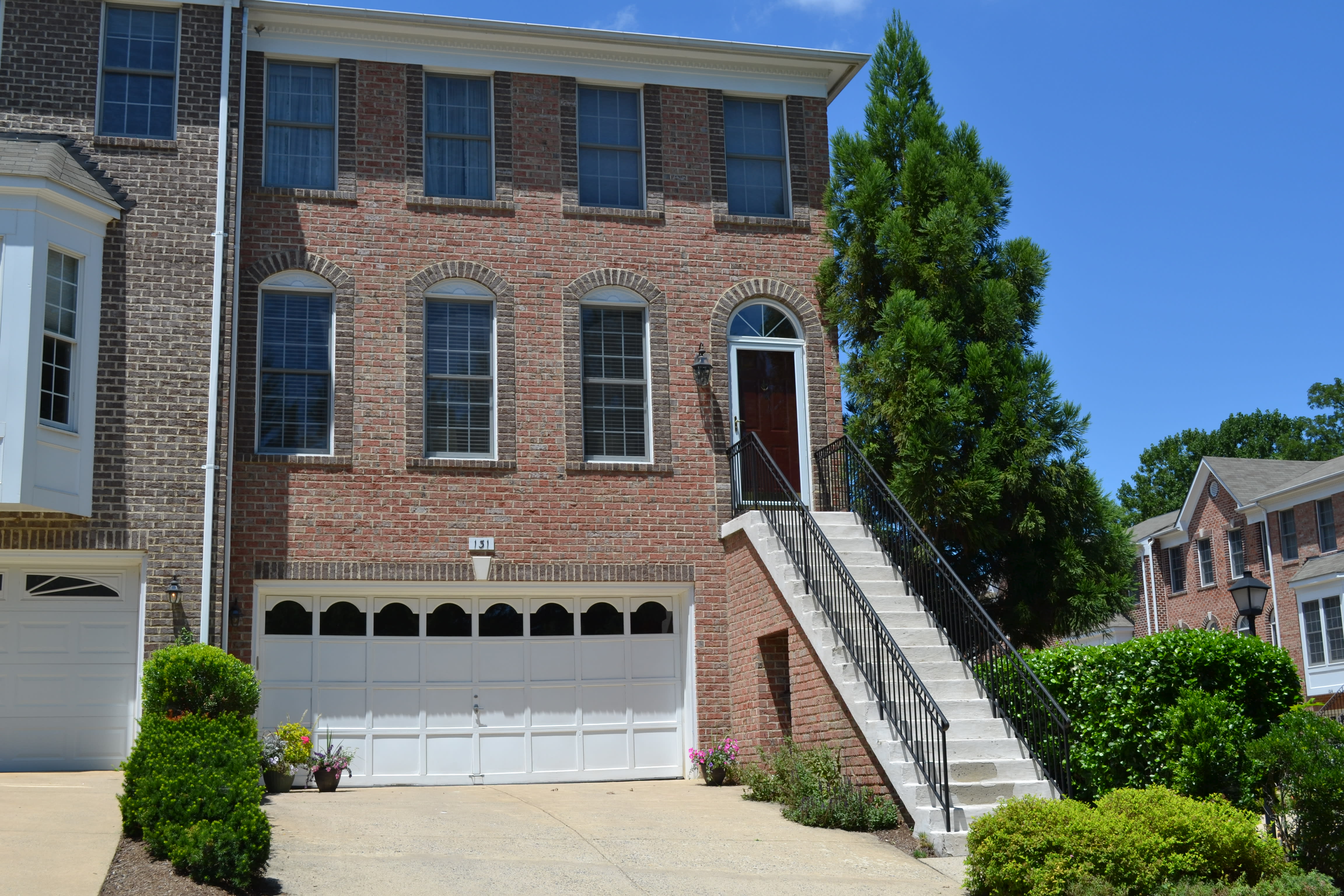 For Sale Vienna Va Garage Townhome