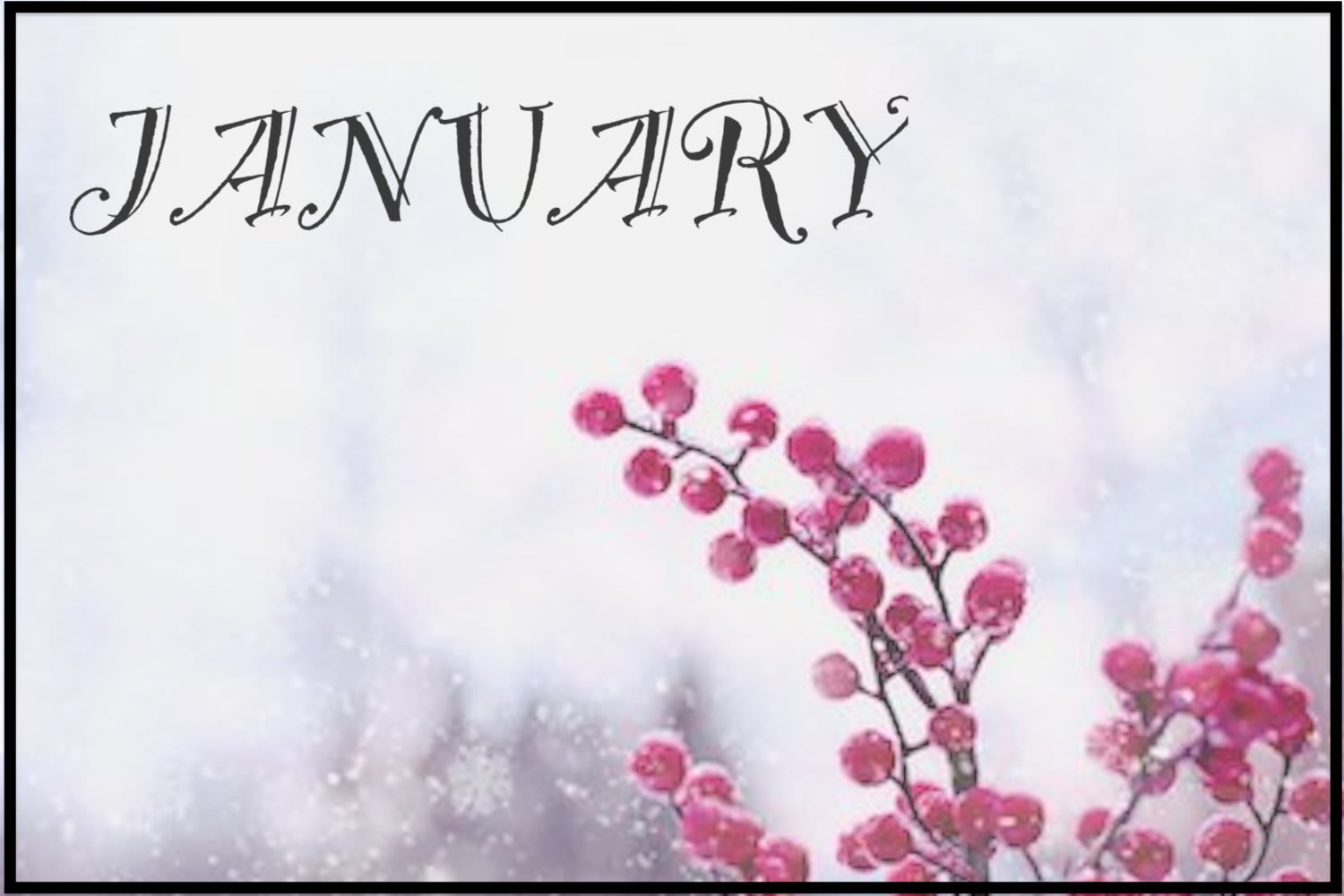 Long Events January 2021
