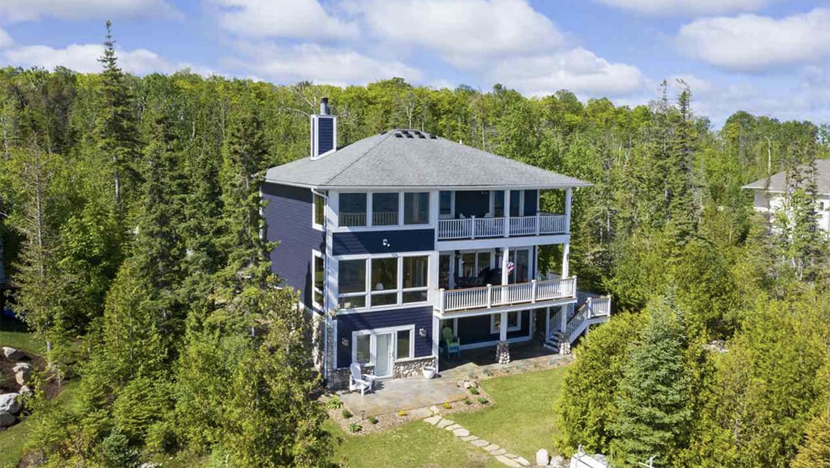 Lake Charlevoix waterfront real estate