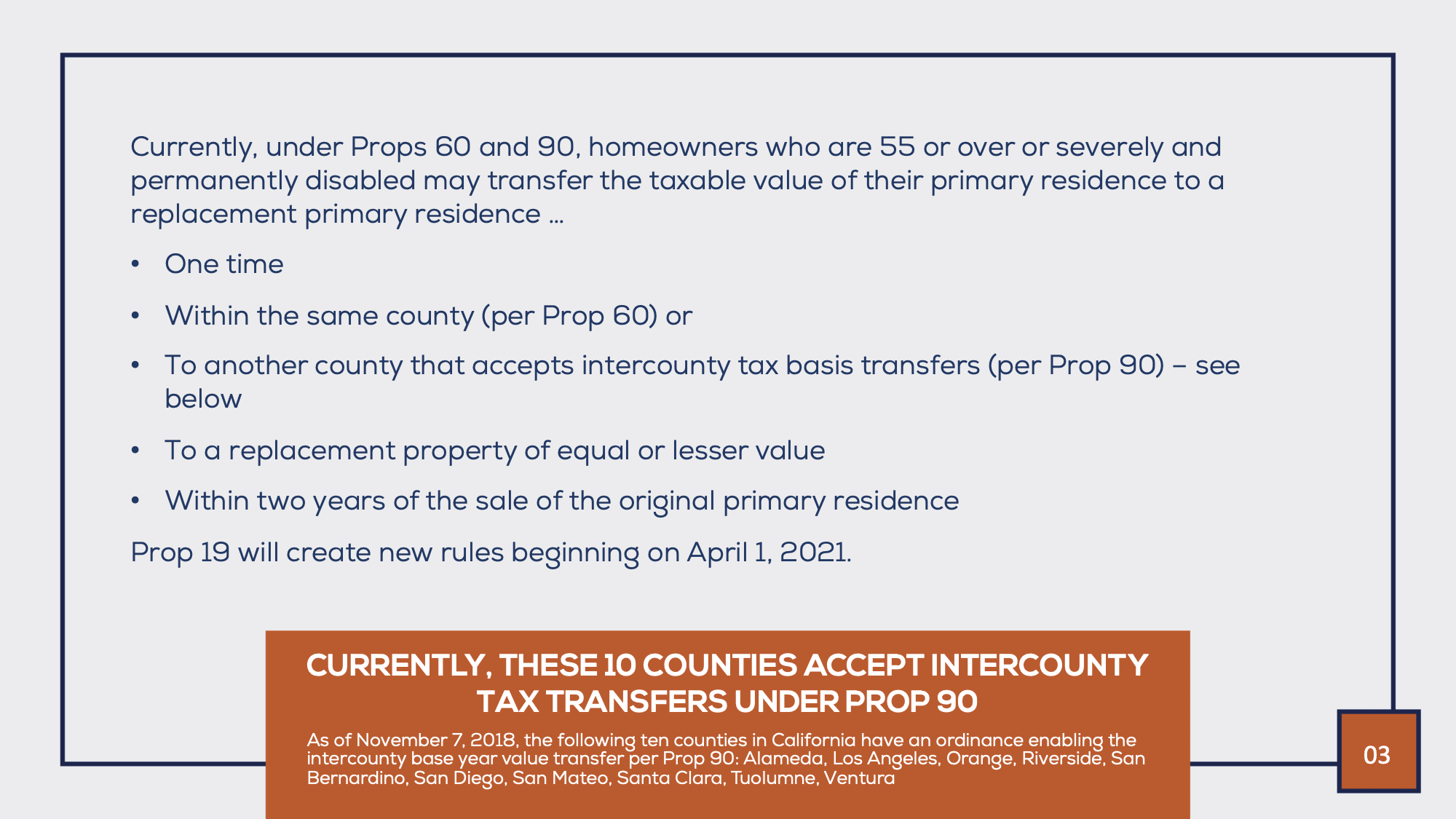 Slide on Who Proposition 19 affects
