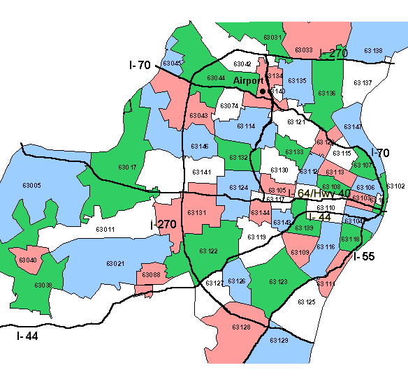 Chesterfield Mo Zip Code Map Super Zip Codes - Sabrina Robb Partners