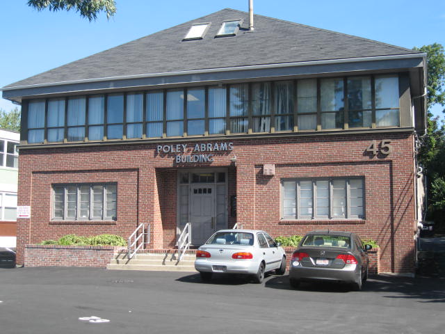 45 Bartlett Crescent Brookline, MA Poley Abrams Building 45 Bartlett Crescent Brookline, MA