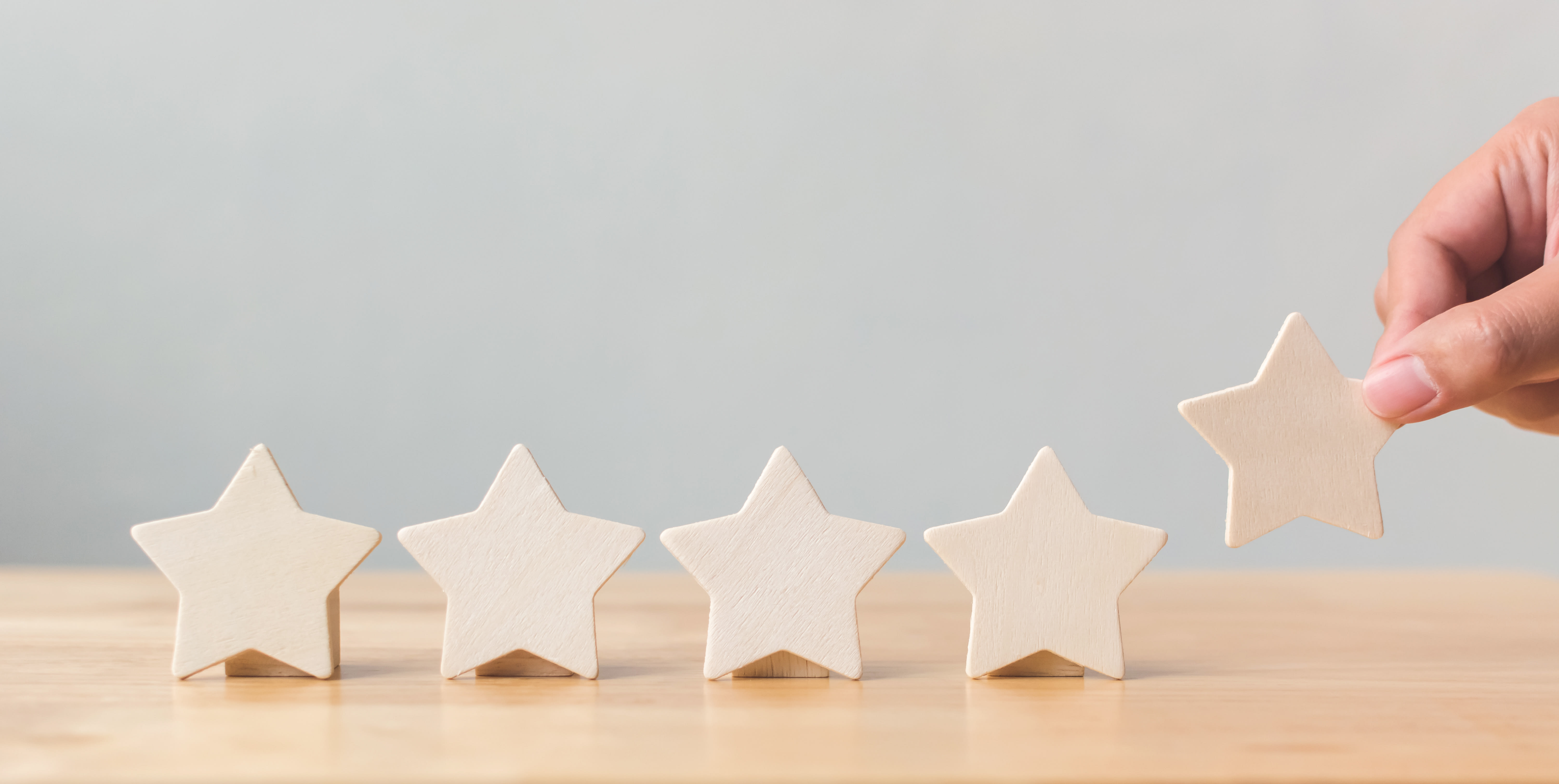 5 star reviews