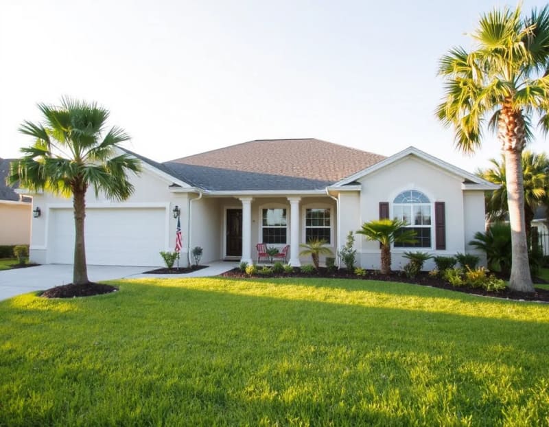 Northeast Florida home exterior in Jacksonville
