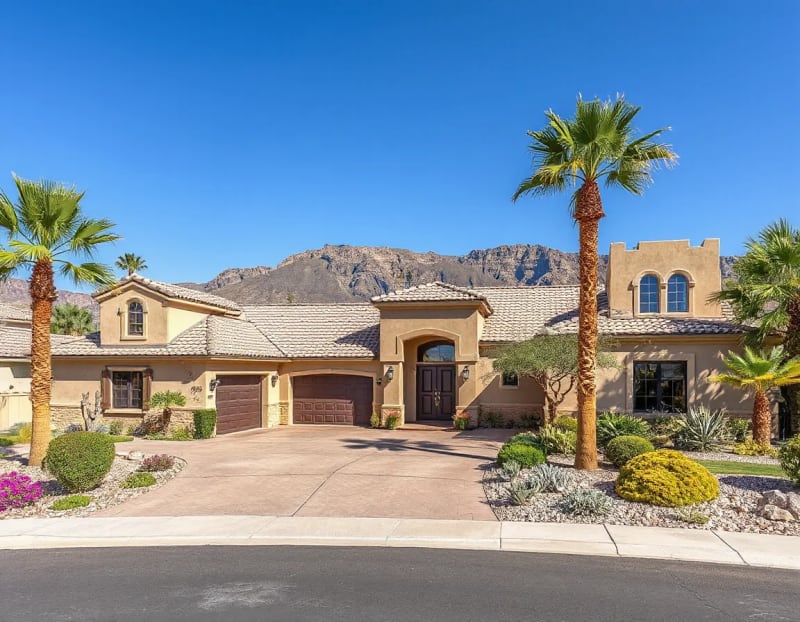 Desert contemporary home in Palm Desert