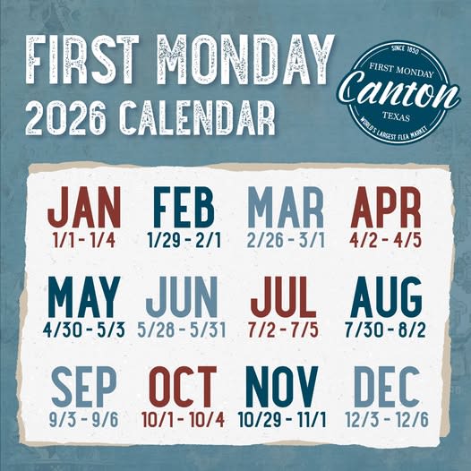 Canton Texas 2025 Sale Dates East Texas Flea Market Canton Texas Trade Days