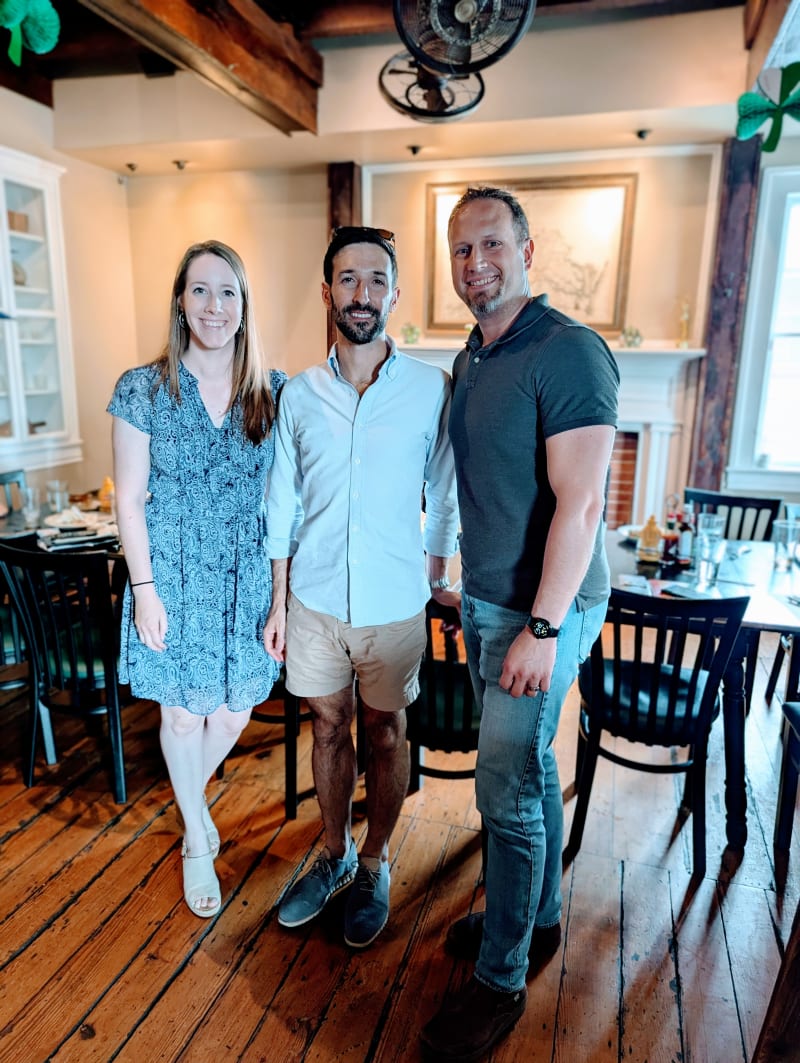 Jess, Mark, and Josh